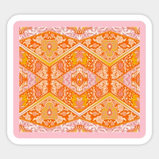 Summer Botanical Mandala Sticker